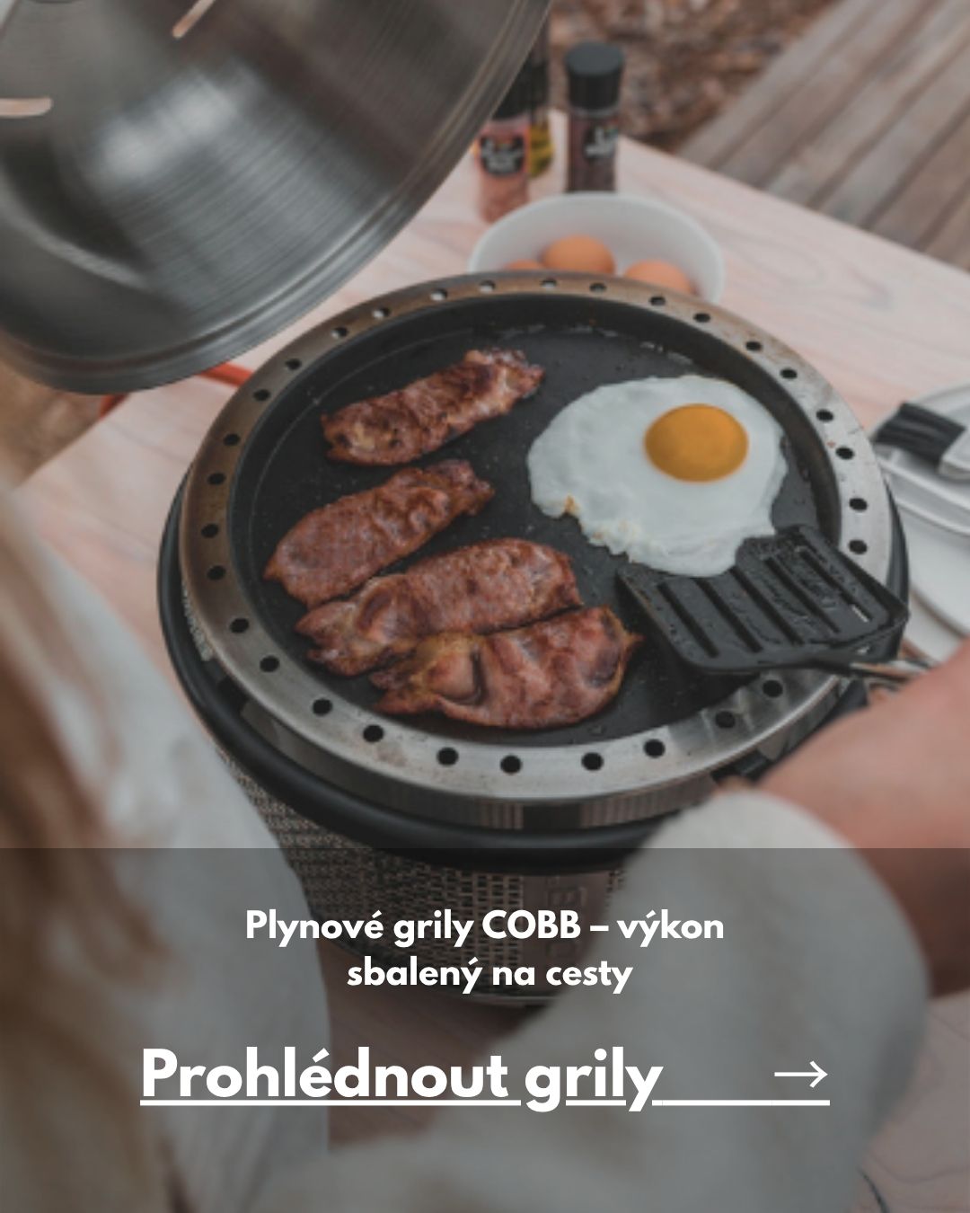 Plynové grily COBB – výkon sbalený na cesty